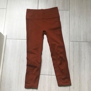 Super Stretchy & High Waisted Burnt Orange Leggings
